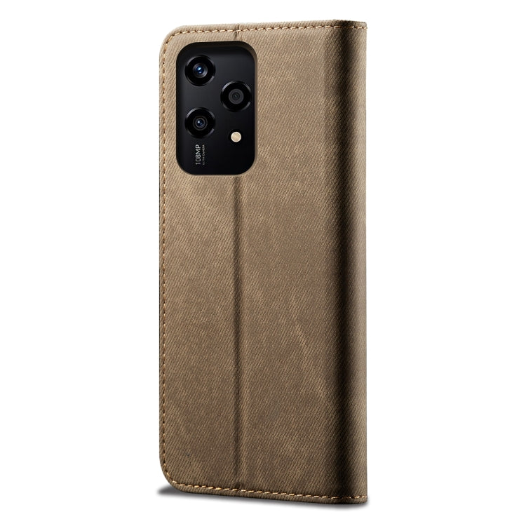 For Honor 200 Lite Global Denim Texture Flip Leather Phone Case