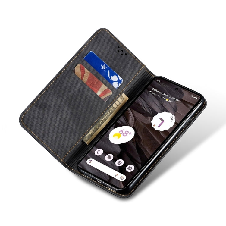 For Honor 200 Lite Global Denim Texture Flip Leather Phone Case
