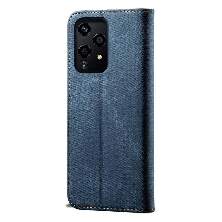 For Honor 200 Lite Global Denim Texture Flip Leather Phone Case