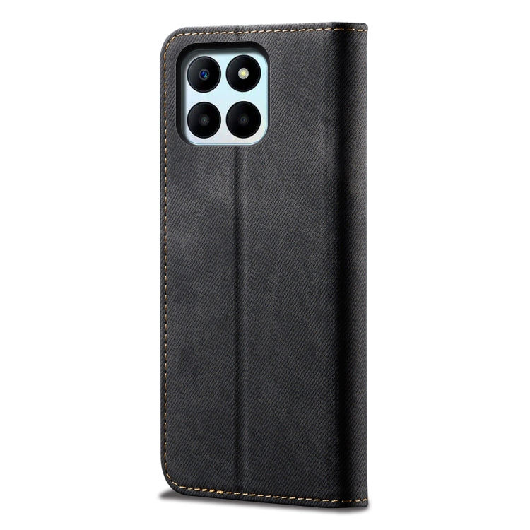 For Honor X6b 4G Global Denim Texture Flip Leather Phone Case
