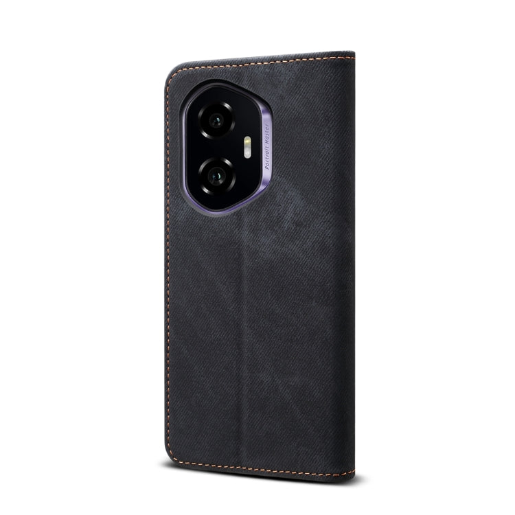 For Honor 300 5G Denim Texture Flip Leather Phone Case