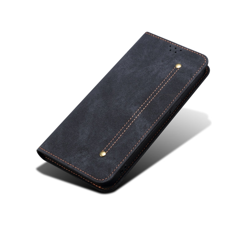 For Honor 300 5G Denim Texture Flip Leather Phone Case