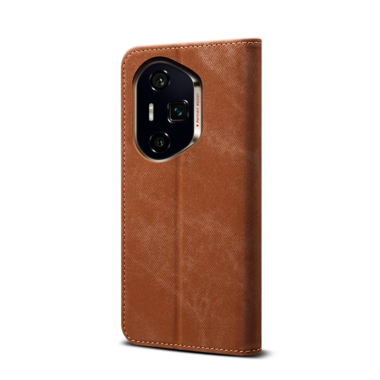 For Honor 300 Ultra Denim Texture Flip Leather Phone Case