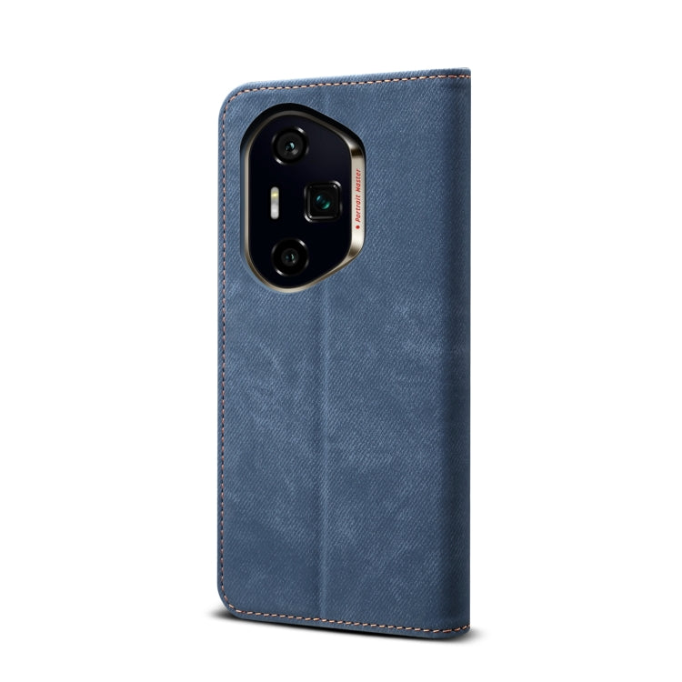 For Honor 300 Ultra Denim Texture Flip Leather Phone Case