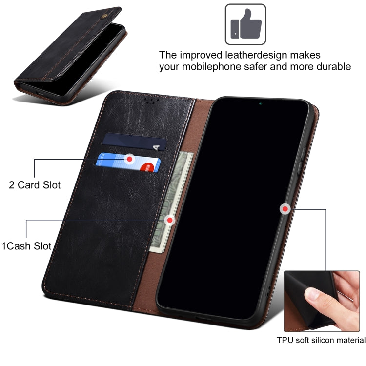 For Honor 200 Lite Global Oil Wax Crazy Horse Texture Leather Phone Case