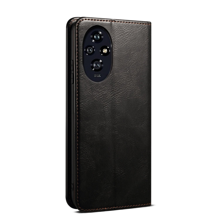 For Honor 200 Pro Oil Wax Crazy Horse Texture Leather Phone Case