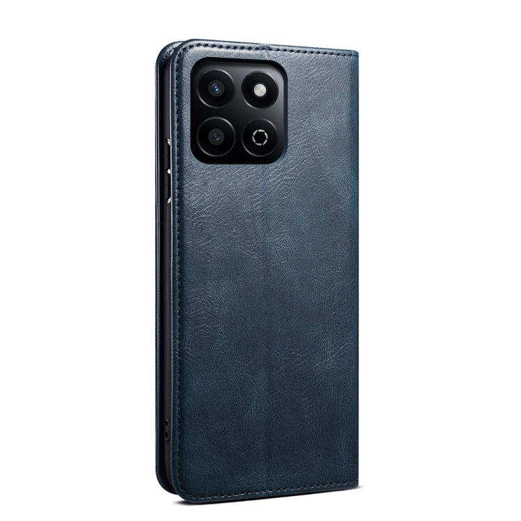 For Honor Play 60 Plus Global Oil Wax Crazy Horse Texture Leather Phone Case