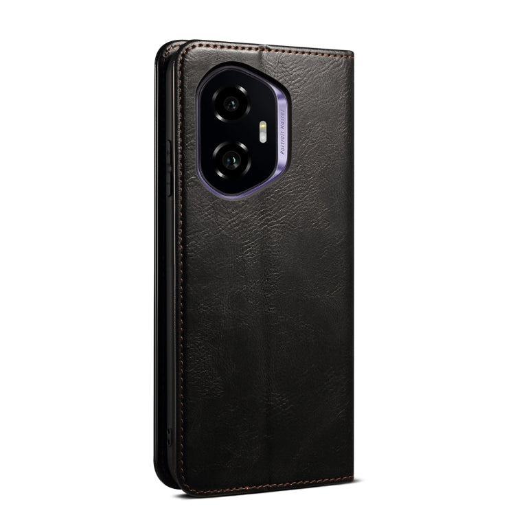 For Honor 300 5G Oil Wax Crazy Horse Texture Leather Phone Case