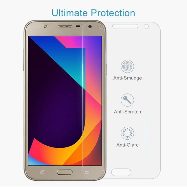 For Samsung Galaxy J7 Core 10 PCS Half-screen Transparent Tempered Glass Film