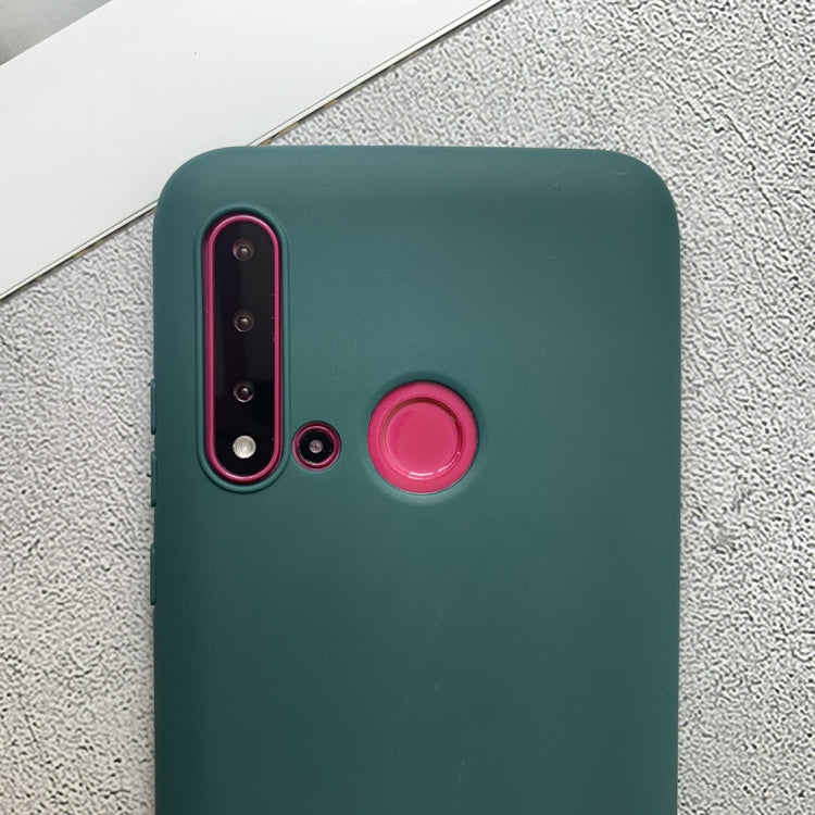 For Huawei nova 5i Shockproof Frosted TPU Protective Case