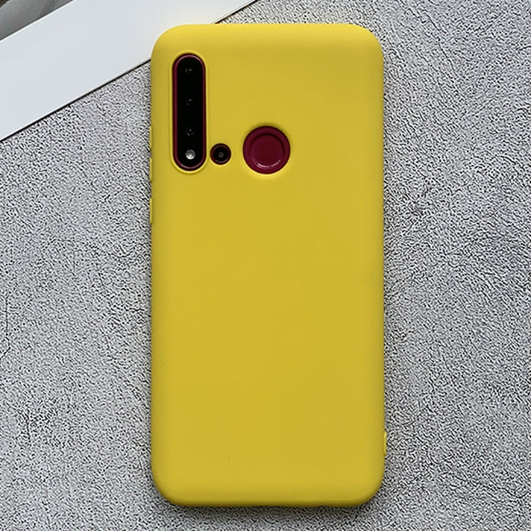 For Huawei nova 5i Shockproof Frosted TPU Protective Case