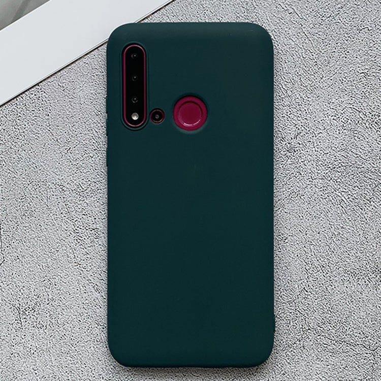 For Huawei nova 5i Shockproof Frosted TPU Protective Case