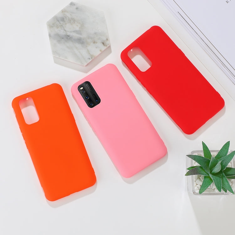 For Vivo IQOO 3 Shockproof Frosted TPU Protective Case