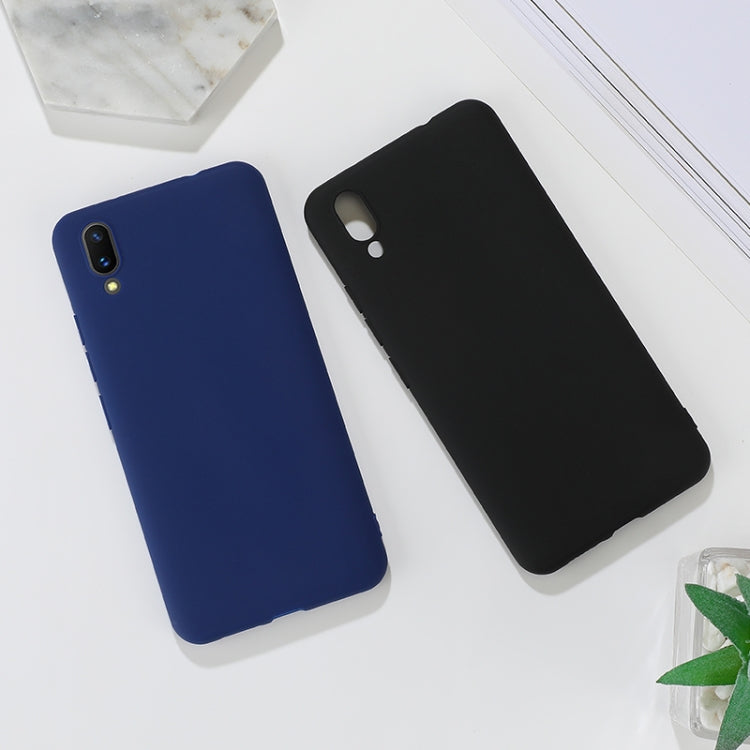For Vivo X21 Shockproof Frosted TPU Protective Case