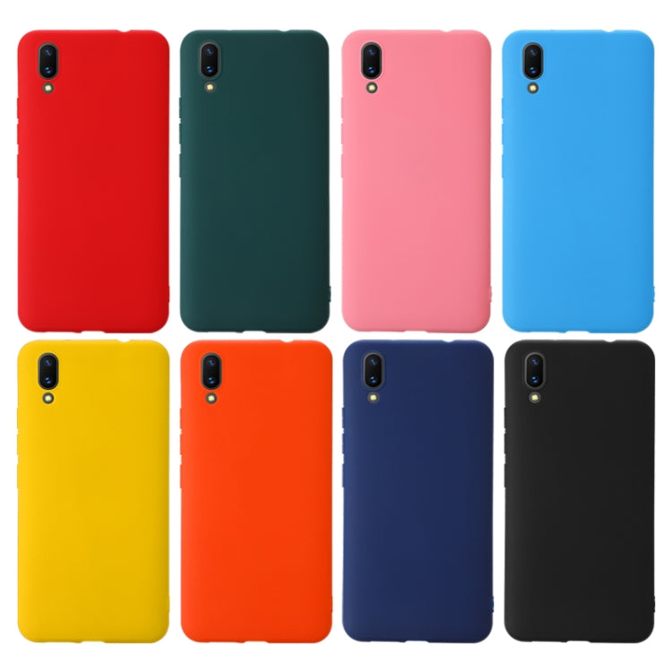 For Vivo X21 Shockproof Frosted TPU Protective Case