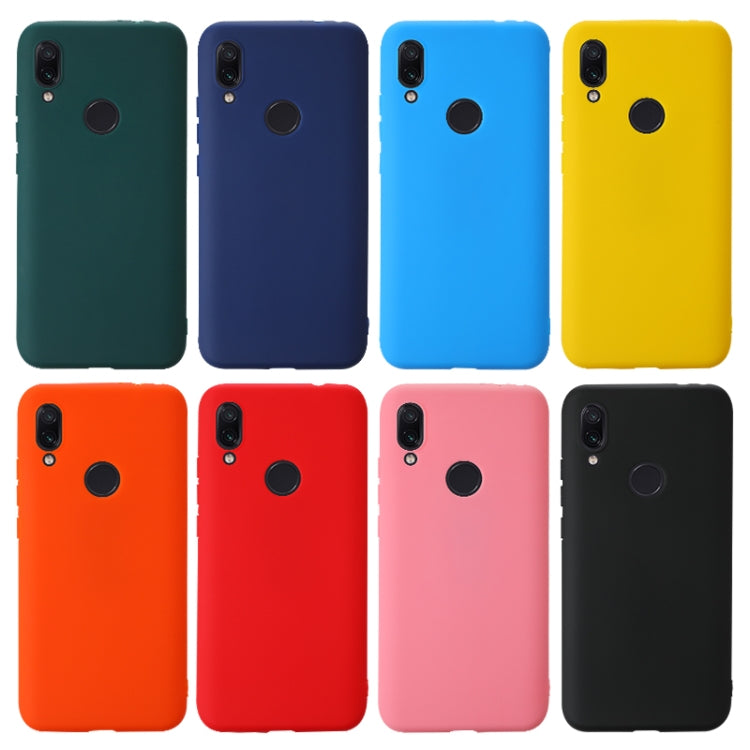 For Xiaomi Redmi 7 Shockproof Frosted TPU Protective Case