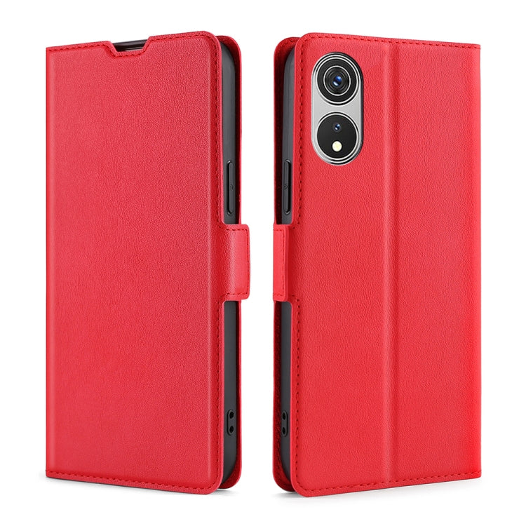 For CUBOT P60 Ultra-thin Voltage Side Buckle Horizontal Flip Leather Phone Case