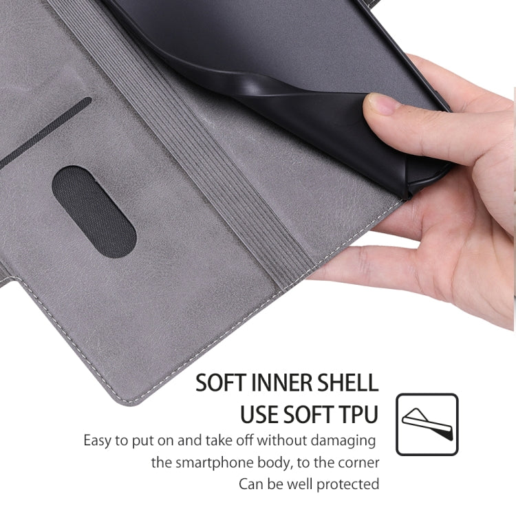 For CUBOT P60 Ultra-thin Voltage Side Buckle Horizontal Flip Leather Phone Case