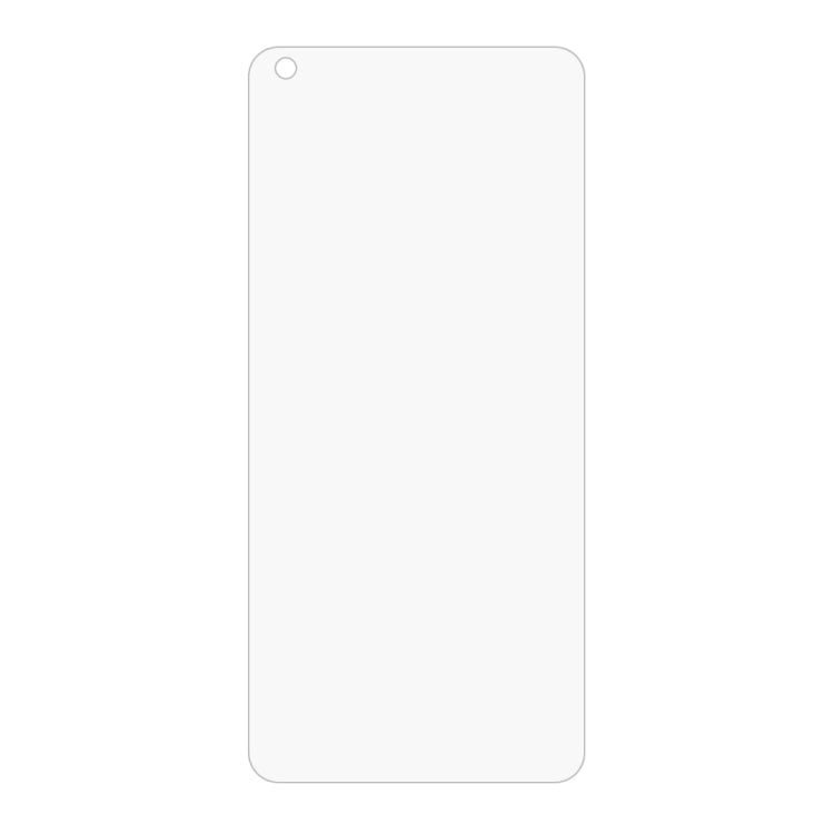 For OnePlus 8 Pro 50 PCS Half-screen Transparent Tempered Glass Film