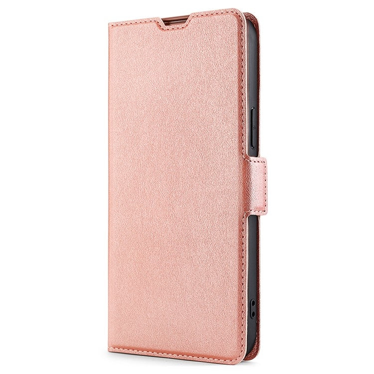For Tecno Spark 30C 4G Ultra-thin Voltage Side Buckle Horizontal Flip Leather Phone Case
