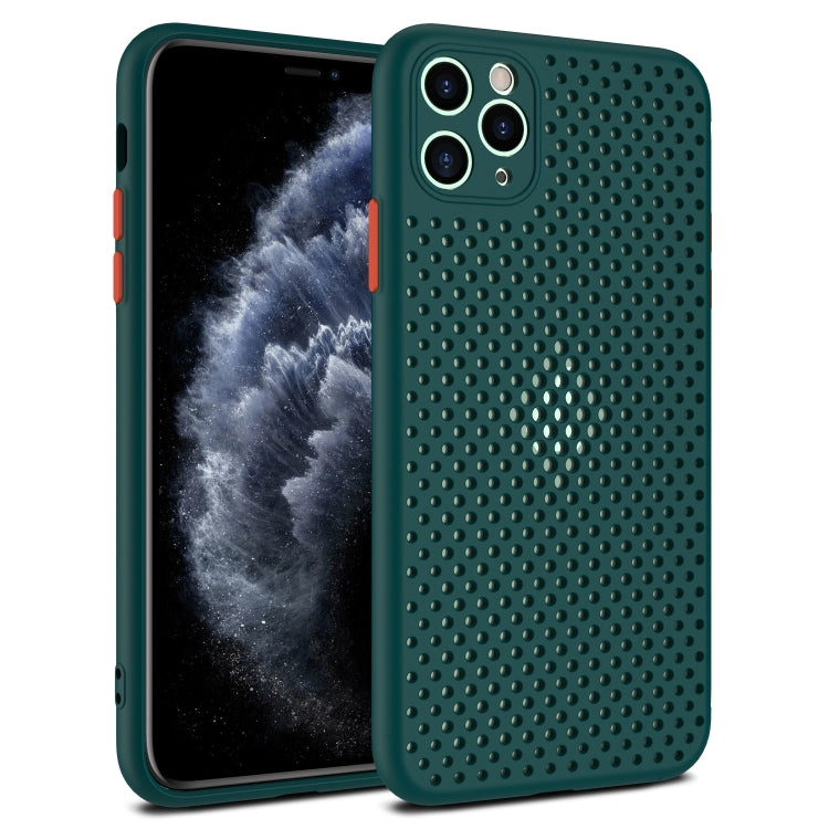 For iPhone 11 Pro All-inclusive Shockproof Breathable TPU Protective Case