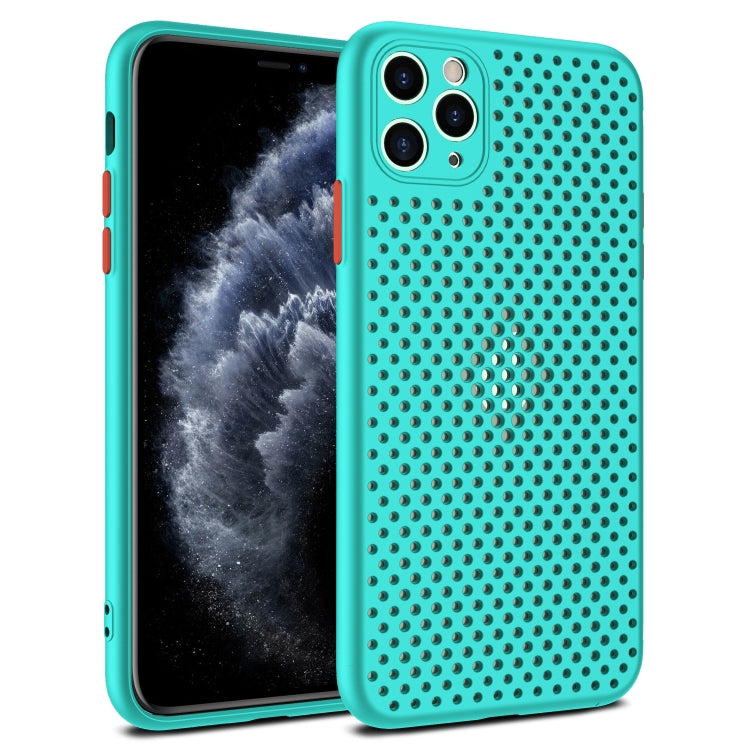 For iPhone 11 Pro Max All-inclusive Shockproof Breathable TPU Protective Case