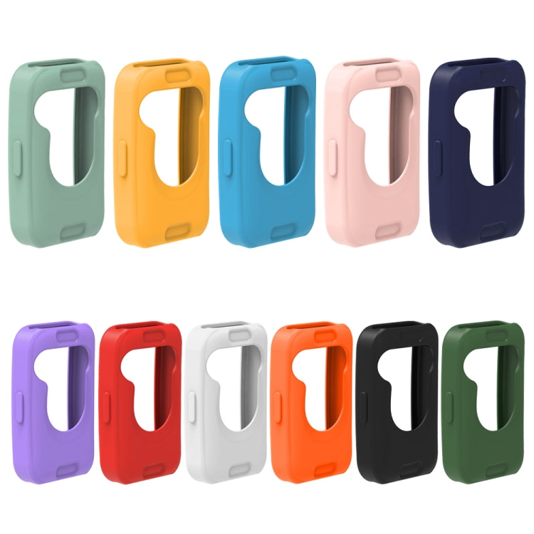 For Huawei Band 8 Silicone Protective Case + Silicone Watch Band Kit