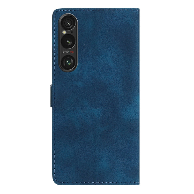 For Sony Xperia 1 VI Flower Butterfly Embossing Pattern Leather Phone Case