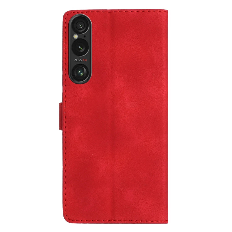 For Sony Xperia 1 VI Flower Butterfly Embossing Pattern Leather Phone Case