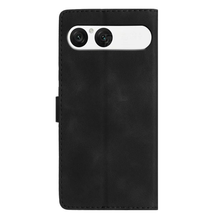 For Sony Xperia 10 VII Flower Butterfly Embossing Pattern Leather Phone Case