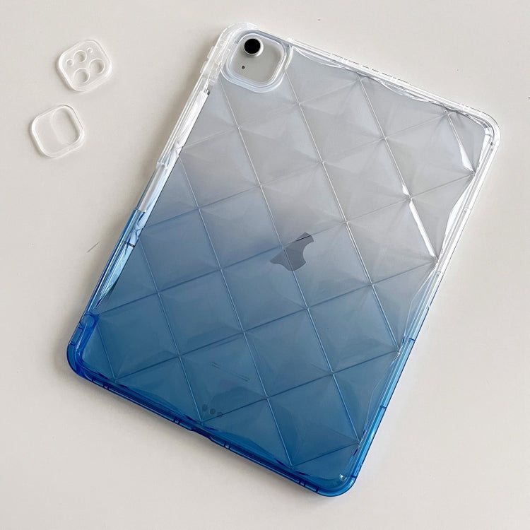 For iPad Pro 11 2022 / 2021 / 2020 Gradient Diamond Plaid TPU Tablet Case