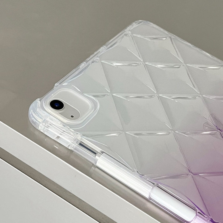 For iPad Pro 11 2022 / 2021 / 2020 Gradient Diamond Plaid TPU Tablet Case