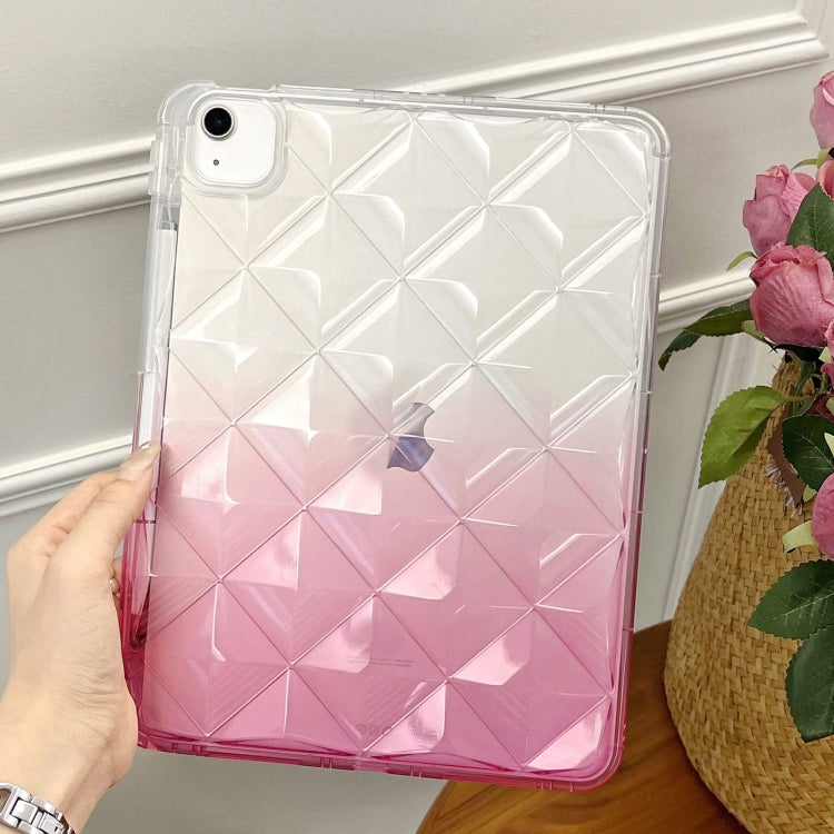 For iPad 10.2 2021 / 2020 / 10.5 Gradient Diamond Plaid TPU Tablet Case