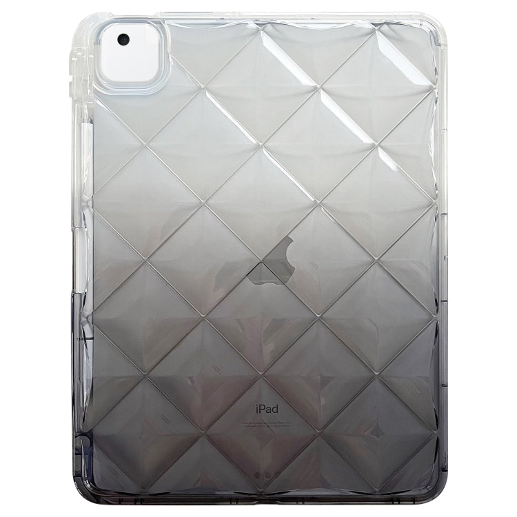 For iPad 10.2 2021 / 2020 / 10.5 Gradient Diamond Plaid TPU Tablet Case