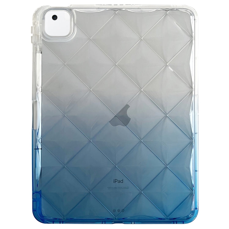 For iPad 10.2 2021 / 2020 / 10.5 Gradient Diamond Plaid TPU Tablet Case