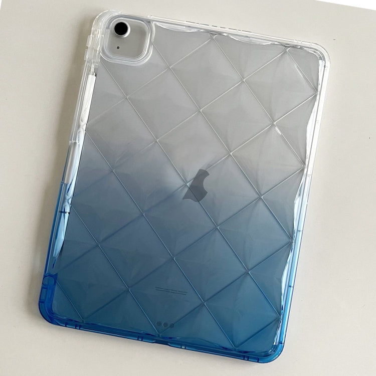 For iPad 10.2 2021 / 2020 / 10.5 Gradient Diamond Plaid TPU Tablet Case