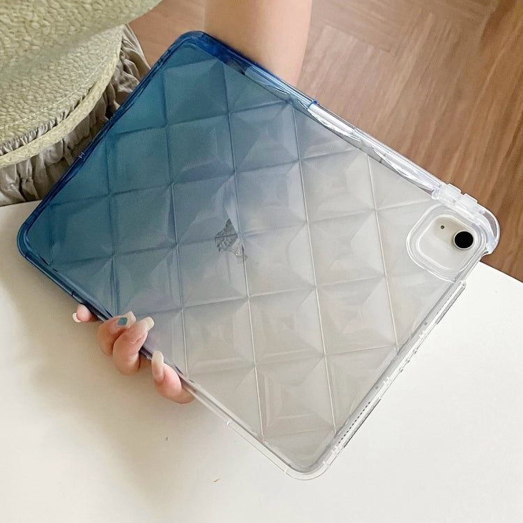 For iPad 10.2 2021 / 2020 / 10.5 Gradient Diamond Plaid TPU Tablet Case