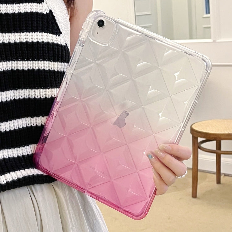 For iPad mini 6 Gradient Diamond Plaid TPU Tablet Case