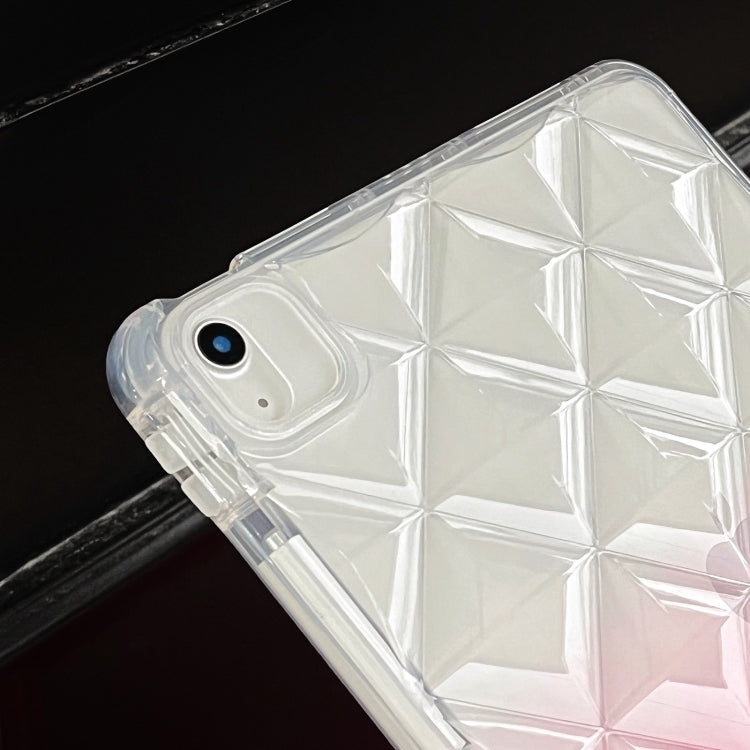 For iPad mini 6 Gradient Diamond Plaid TPU Tablet Case