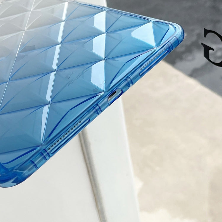 For iPad mini 6 Gradient Diamond Plaid TPU Tablet Case