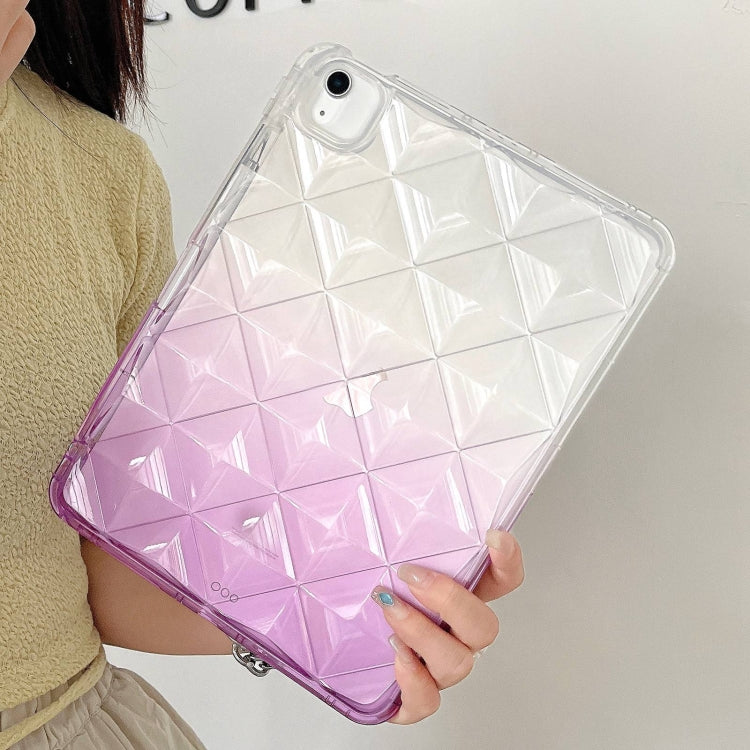 For iPad mini 6 Gradient Diamond Plaid TPU Tablet Case