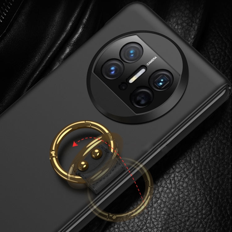 For Huawei Mate X3 GKK Ultra-thin PC Full Coverage Phone Case with Ring Holder