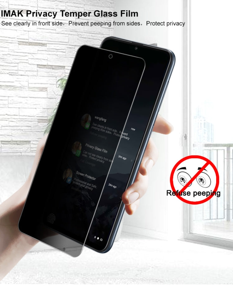 For Samsung Galaxy Note 10 Lite IMAK Anti-spy Tempered Glass Film