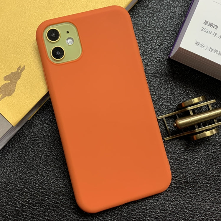 For iPhone 11 Shockproof Frosted TPU Protective Case