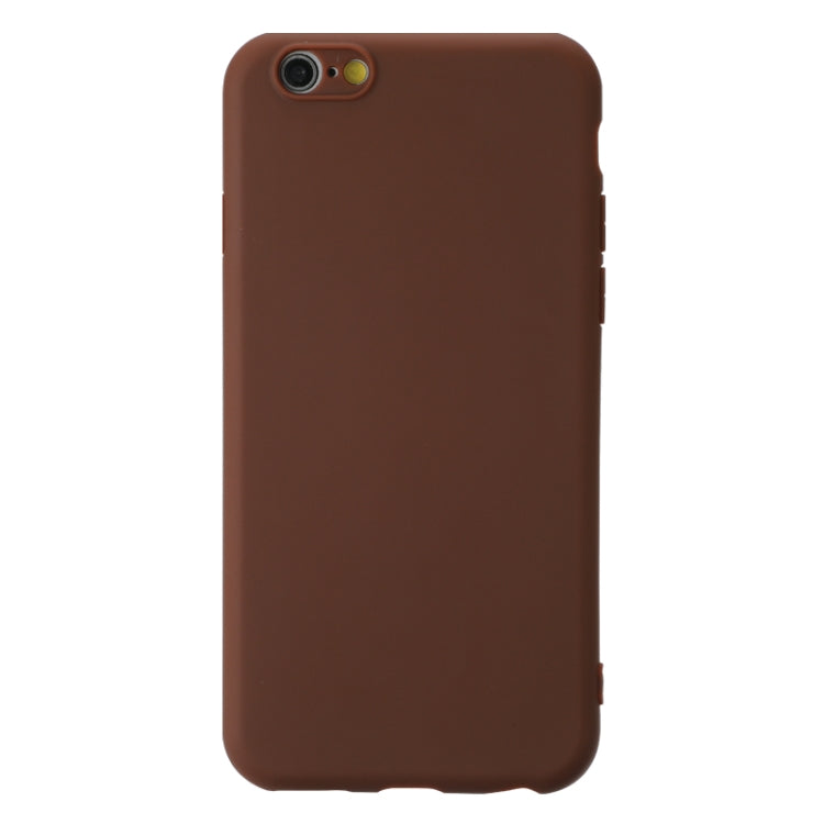 For iPhone 6 Shockproof Frosted TPU Protective Case