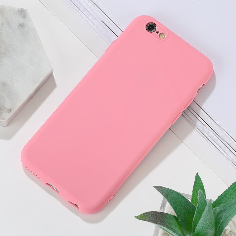 For iPhone 6 Plus Shockproof Frosted TPU Protective Case