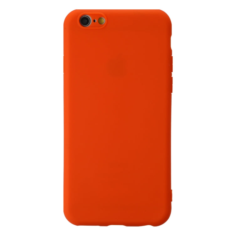 For iPhone 6 Plus Shockproof Frosted TPU Protective Case