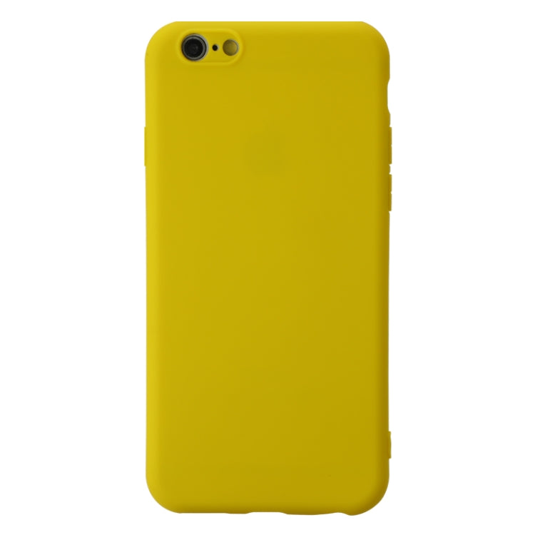 For iPhone 6 Plus Shockproof Frosted TPU Protective Case