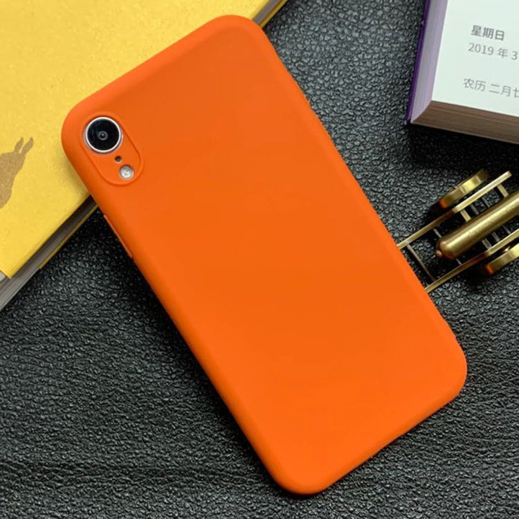 For iPhone XR Shockproof Frosted TPU Protective Case