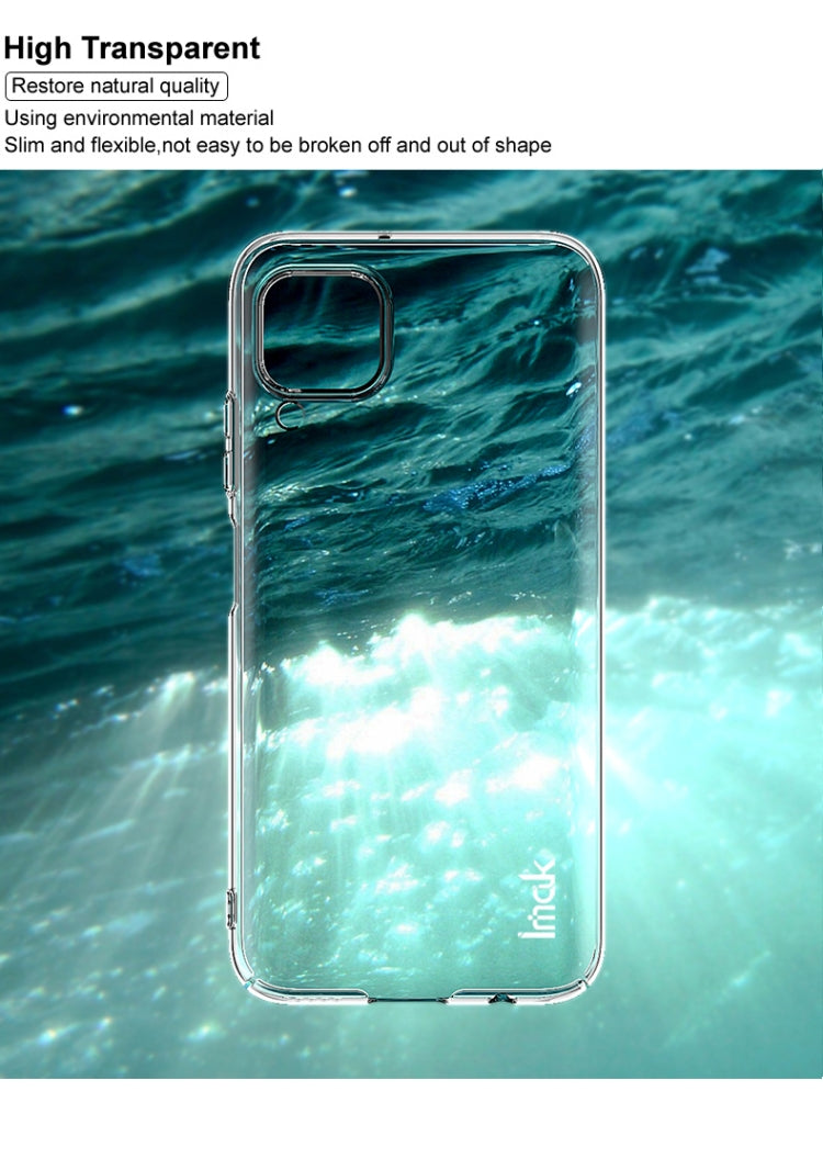 For Huawei Nova 6 SE IMAK Wing II Wear-resisting Crystal Protective Case
